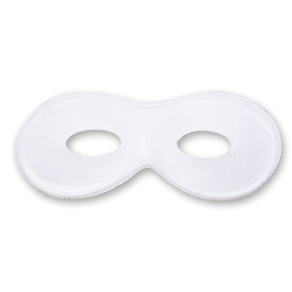 maschera domino bianca da dipingere