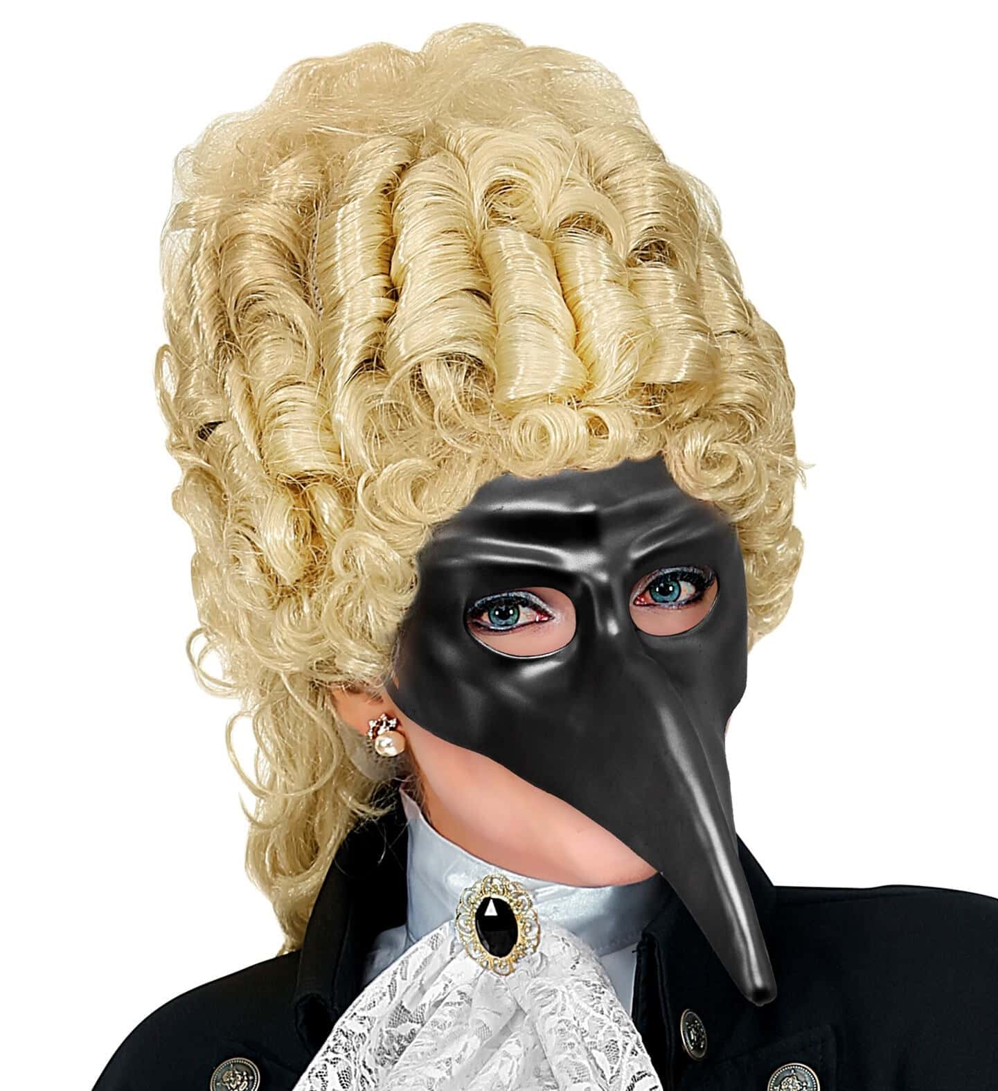 maschera veneziana da medico della peste nera