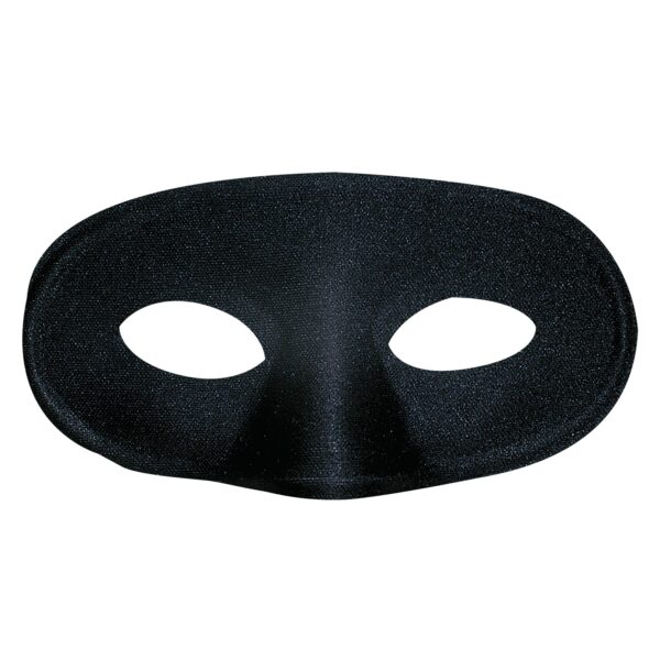 maschera domino nera