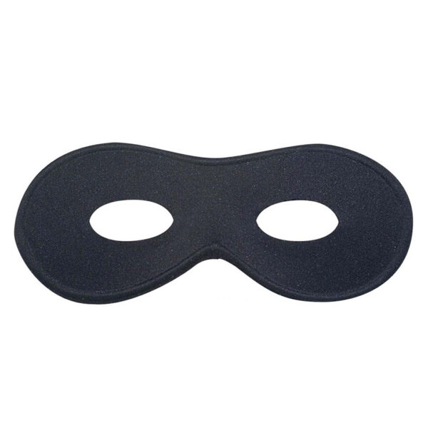 maschera domino nera