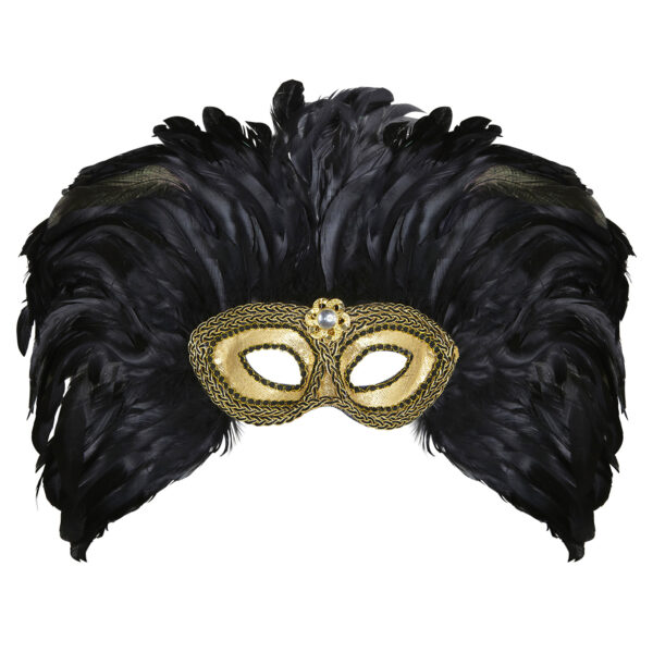 maschera domini incas nera