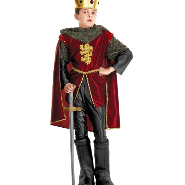costume da rè medievale