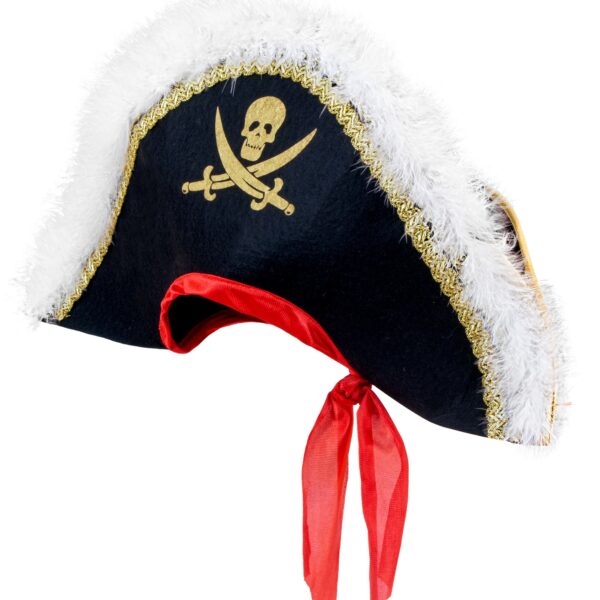 cappello da pirata con fascia