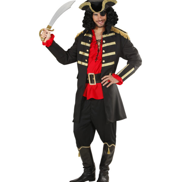 costume da capitano pirata