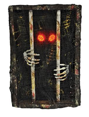 quadro demone imprigionato con luci