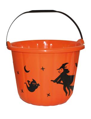 secchiello porta caramelle di halloween