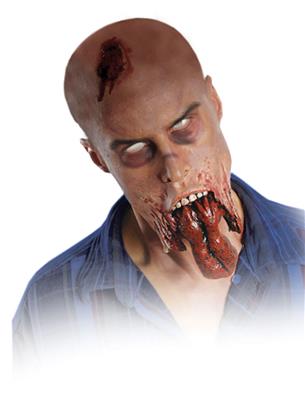 protesi in lattice lingua da zombie