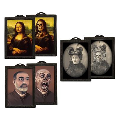 quadri horror con ologramma grande