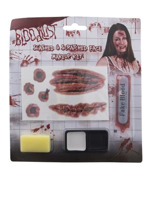 set trucco da zombie