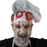 cappello bianco da macellaio horror