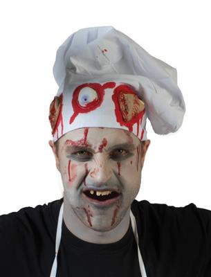 cappello bianco da macellaio horror