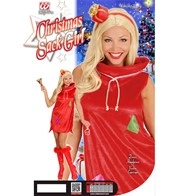 costume da mamma natalina a sacco di natale