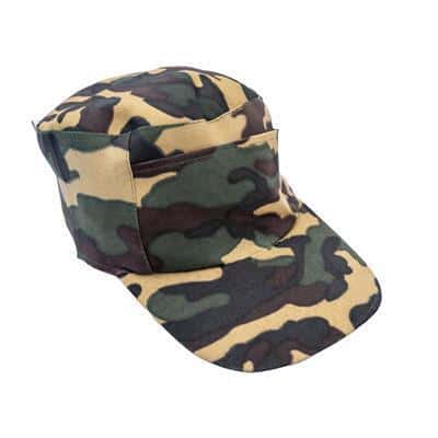 cappello militare con visiera
