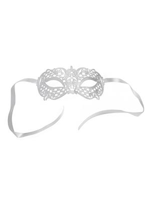maschera in metallo gotica nera