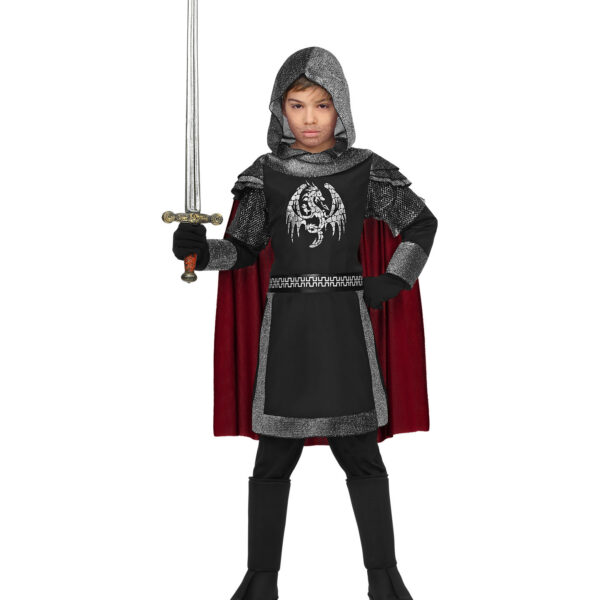 costume da cavaliere nero
