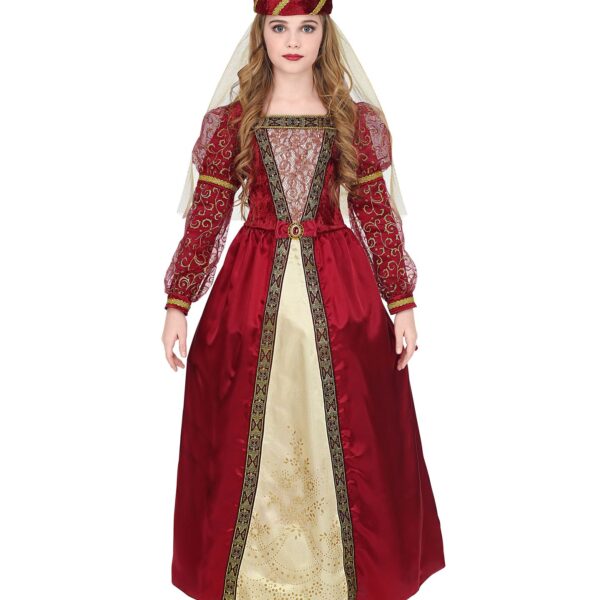 costume da principessa medievale