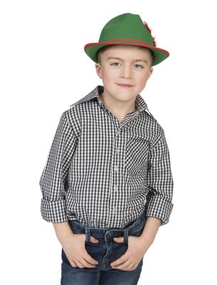 camicia da cowboy bianca e nera