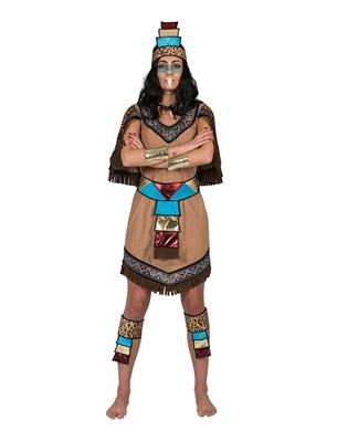 costume da azteca