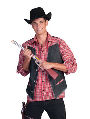 gilet da cowboy
