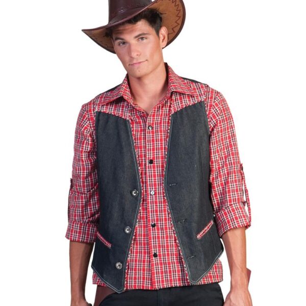 gilet da cowboy