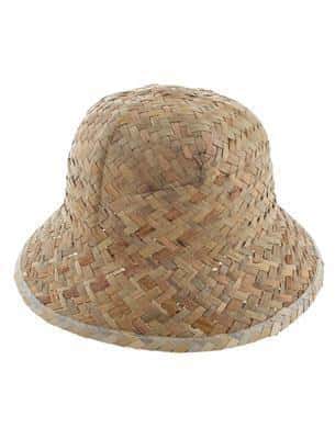 cappello da esploratore in paglia