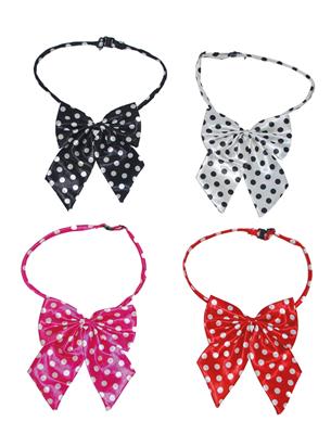 papillon con pois colori assortiti