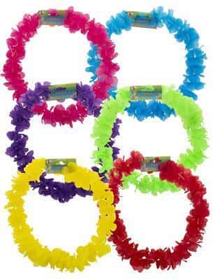 collana hawaiana colori assortiti