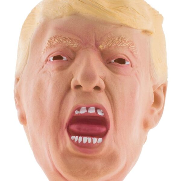 maschera in lattice da donald trump