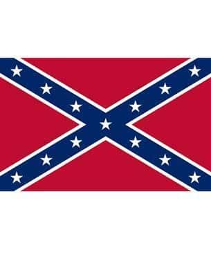 bandiera stati americani confederati