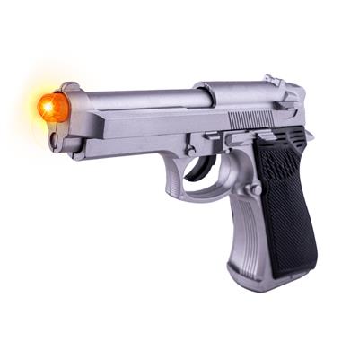 pistola magnum da poliziotto in metallo suoni e luci