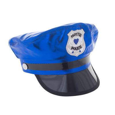 cappello blu da poliziotto