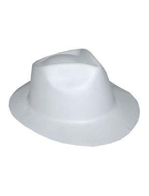 cappello da gangster bianco