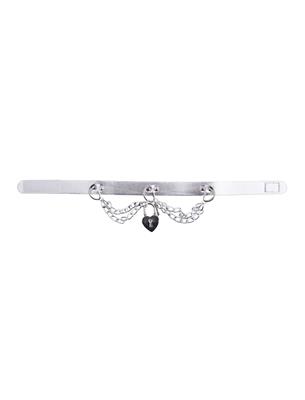 collana con lucchetto a cuore