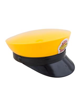 cappello giallo da autista di pullman