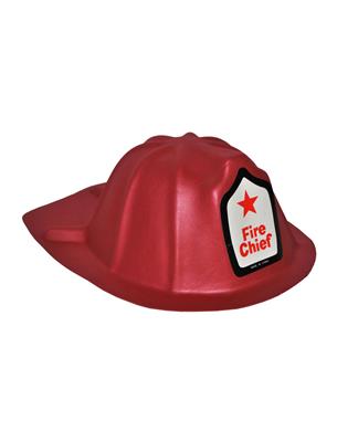 elmetto rosso da pompiere per bambini