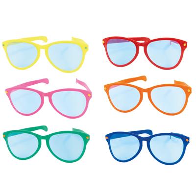 occhiali colorati giganti