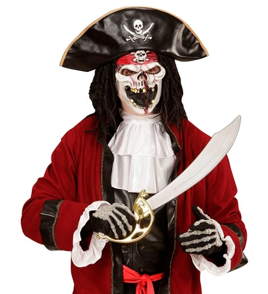 maschera da pirata della nave fantasma