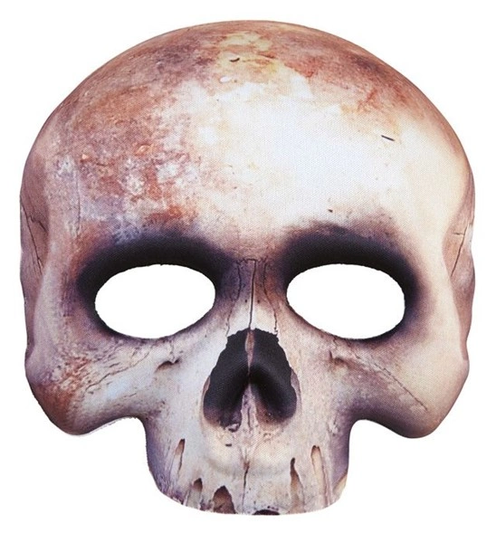 maschera da teschio senza mento