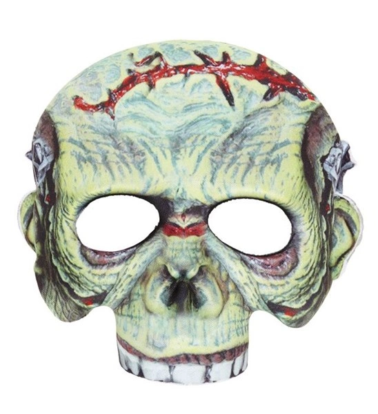 maschera da mostro senza mento