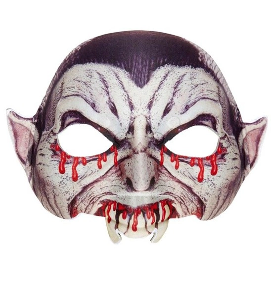 maschera da vampiro senza mento