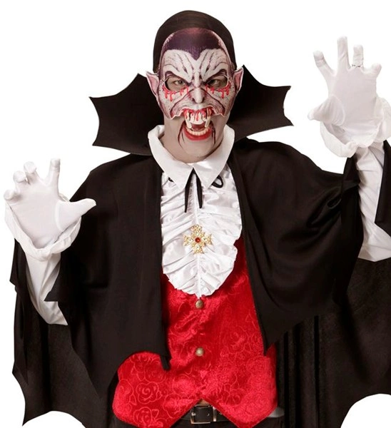 maschera da vampiro senza mento