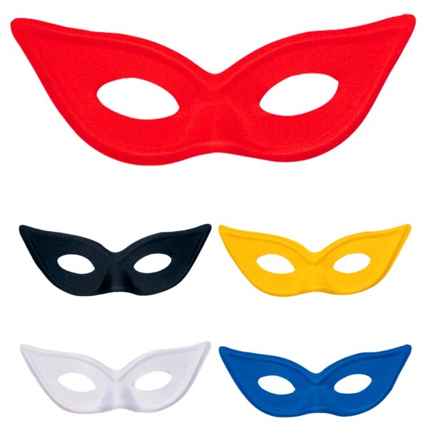 maschera domino papillon colori assortiti