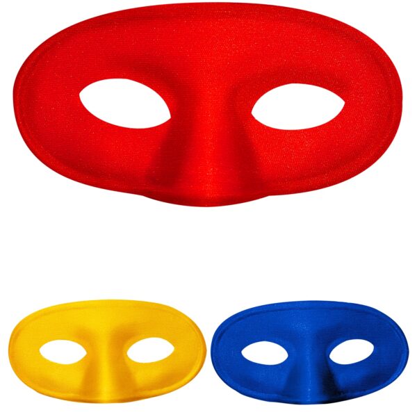 maschera domino colori assortiti