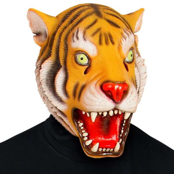 maschera integrale da tigre