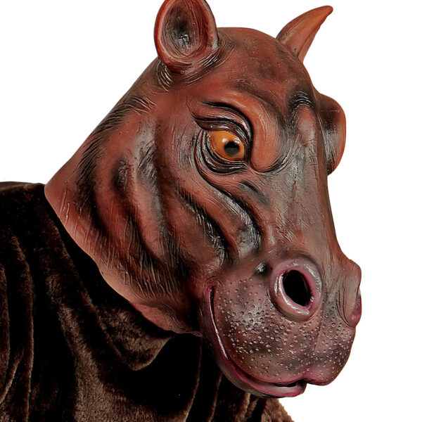 maschera integrale da ippopotamo