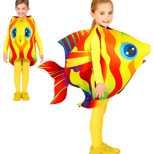 costume da pesce tropicale