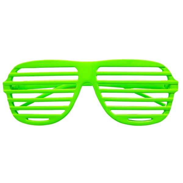 occhiali anni'80 colori assortiti