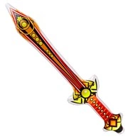 spada magica rossa gonfiabile