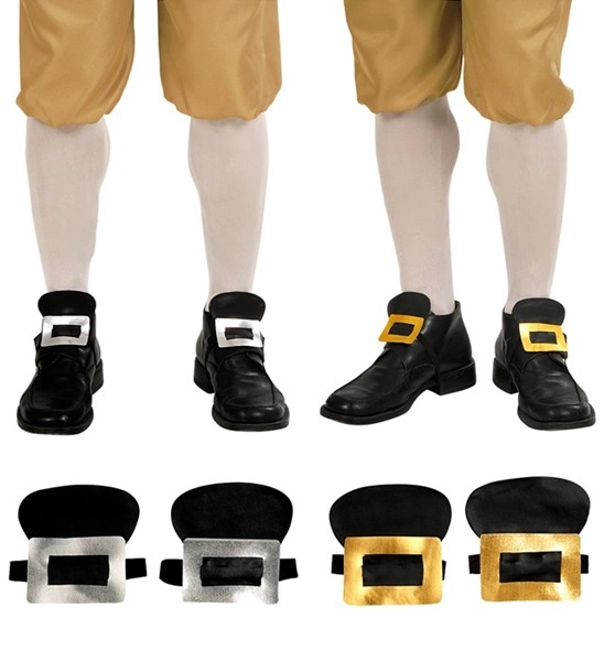 fibbie per scarpe oro o argento