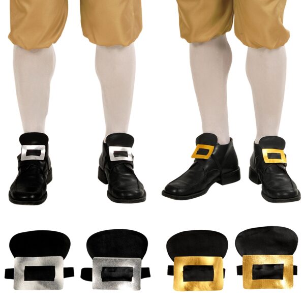 fibbie per scarpe oro o argento